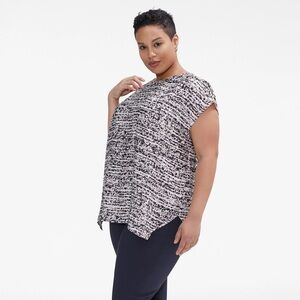 NWOT M.M. LaFleur Didion Top | Ink Print | Size 2+